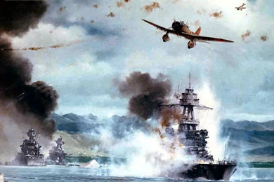 Drawing & Painting: Air Raid Pearlharbor, Picture Nr. 10083