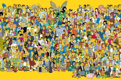 The Simpsons Movie Logo   Wallpaper.