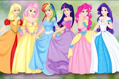 My Little Pony Friendship Is Magic My Little Princesses Full HD ...
