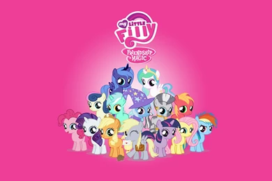 Young My Little Pony Ponies Friendship Is Magic