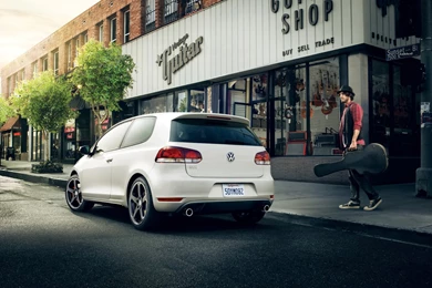 Volkswagen GTI Rear Angle Wallpapers