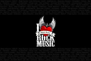I Love Rock Music Wallpapers