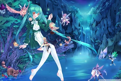 Anime Fairies HD Desktop Wallpapers : High Definition : Mobile ...