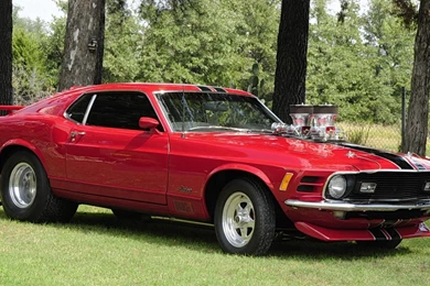 YouWall   Red Muscle Car Wallpapers   Wallpaper,wallpapers,free ...