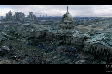 Fallout 3 City Desktop Wallpapers