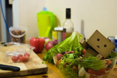 Boxman Food Funny Hd Wallpapers   (