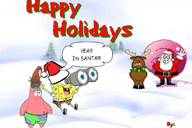 Spongebob Christmas Pictures   Wallpapers High Definition