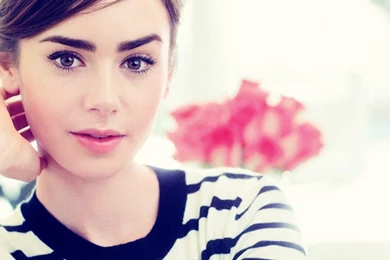 34+ Lily Collins HD Wallpapers High Quality Download