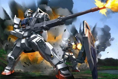 Gundam Walls And LOLS: RX 79(G) Gundam Ground Type Wallpapers