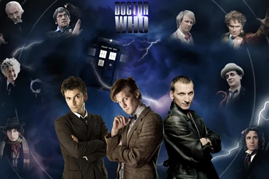 Tardis David Tennant Matt Smith Fourth Doctor Tom