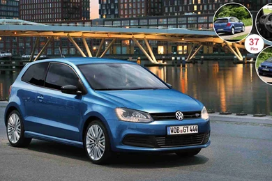 2013 Volkswagen Polo BlueGT   Front
