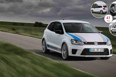 2013 Volkswagen Polo R WRC   Front