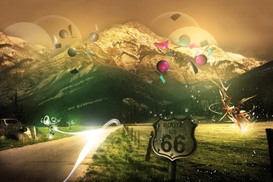 Mountains Route 66 Wallpapers