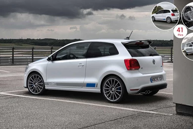 2013 Volkswagen Polo R WRC   Rear