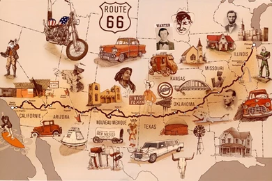 Route 66 Maps