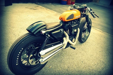 1 Harley davidson 883 Cafe Racer HD Wallpapers