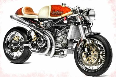 CAFE RACER WET DREAM WALLPAPER   (
