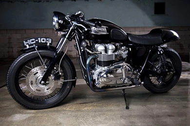 Triumph Bonneville 2014 Cafe Racer   Image