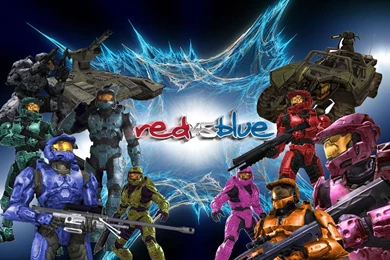 Red Vs Blue Wallpapers   Wallpapers Cave