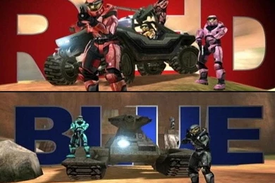 Red Vs Blue 1920×1080 Wallpapers