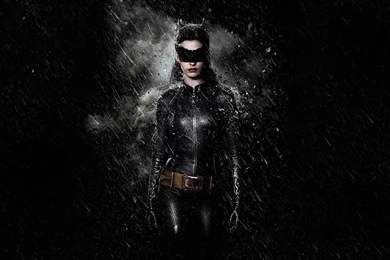 Anne Hathaway Dark Catwoman Batman The Dark Knight Rises Wallpapers ...