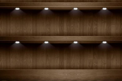 Home Shelves iPhone 5 Wallpapers