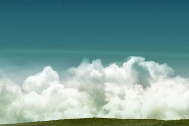 640x1136 Sky Clouds Fields Grass Fog Iphone 5 Wallpapers