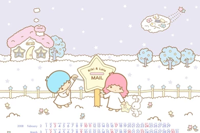 1024x768   Little Twin Stars Wallpapers (26467381)   Fanpop