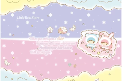 Wallpapers Little Twin Stars Kawaii Shuushuu Sanrio With Postado ...