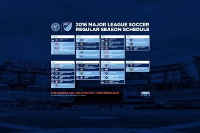 New York City FC Schedule Wallpapers
