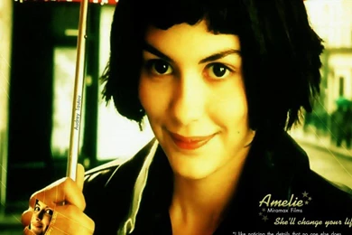 Amelie Audrey Tautou Mathieu Kassovitz Hd Wallpapers   (