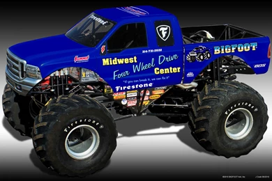 Monster truck Monster Truck Trucks 4x4 Wheel Wheels Wallpapers ...