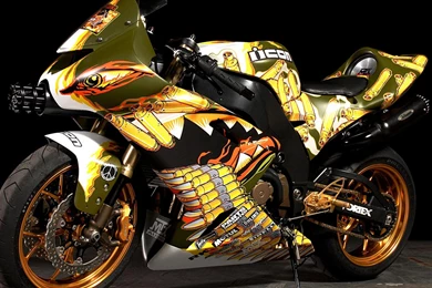 Wallpapers Creative Drag Racing Motorcycle 2560x2048