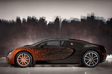 Bugatti Veyron Grand Sport Bernar Venet 2 Wallpapers