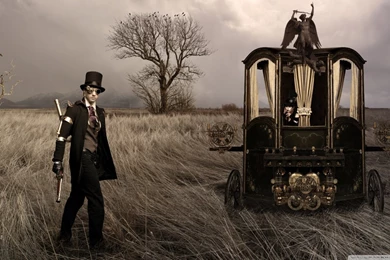 Bonny And Clyde Steampunk Wallpapers