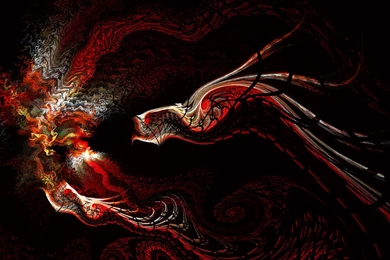 FIRE DRAGON WALLPAPER   (