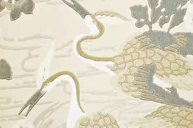 Heron Wallpapers Ivory