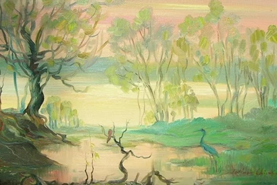 Blue Heron – A New Wallpapers