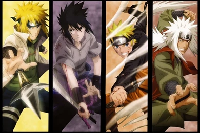 Uchiha Sasuke Naruto Shippuden Kunai Yondaime Minato Namikaze ...