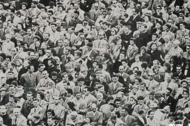 Andy Warhol Incase Black Crowd Grayscale Wallpapers