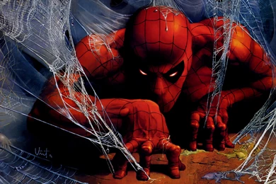 Download Wallpapers 3840x2400 Spider Man, Spiderman, Web, Art Ultra ...