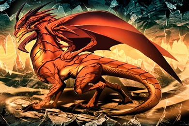 Red Carton Dragon Wallpapers From Dragons Wallpapers
