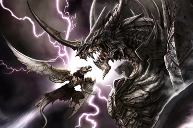 Lightning Dragon Wallpapers 9044 1600x1000 Px ~ WallpaperFort.com