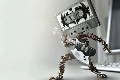 Download Wallpapers Music Desktop   Cassette Rock Electric Guitar ...