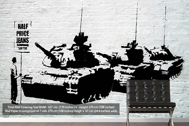Blog Banksy Wallpapers Murals
