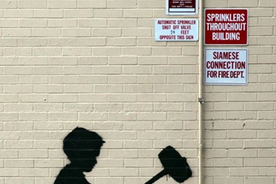 Download Banksy Graffiti New York City iPhone 5s Wallpapers ...