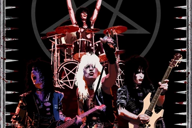 Charming Screensavers Site: Motley Crue Free Screensaver