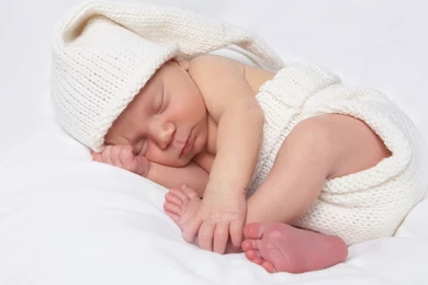 New Born Baby Sleeping Very Cute Wallpapers