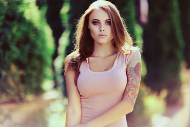Sexy Girl With Tattoos