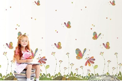 Kids Teens Korean Wallpapers For Baby, Nursery & Children Room.